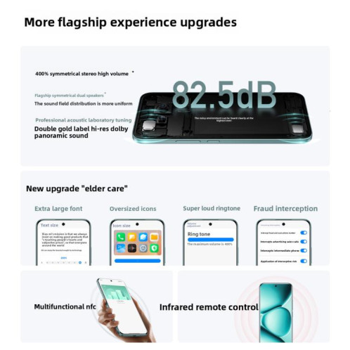 Xiaomi Redmi Note 15 Pro+ 5G, 16 Go + 512 Go, 6,83 pouces, Xiaomi HyperOS 2, Snapdragon 7s Gen 4 Octa Core, Réseau : 5G, NFC (Violet) SX469P1457-024